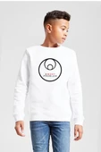 3 Body Problem Logo Beyaz Çocuk 2ip Sweatshirt thumbnail 1