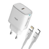 LinkTech C308 20W PD Type-C to Lightning Kablolu Şarj Aleti Set thumbnail 1