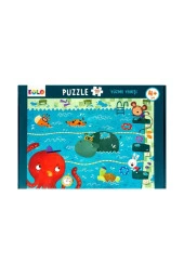 40 Parça Yer Puzzle – Yüzme Yarışı thumbnail 2