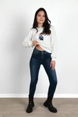 Kadın Baskılı Sweatshirt 1636-24 thumbnail 9
