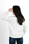Kadın Baskılı Sweatshirt 1636-24 thumbnail 6