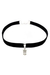 Baykuş Choker Tasma Kolye thumbnail 1
