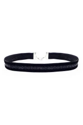 Simli Siyah Kadın Choker thumbnail 1