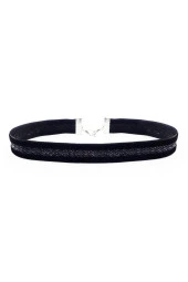 Simli Siyah Kadın Choker thumbnail 2