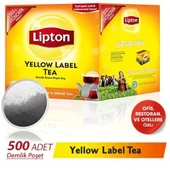 Lipton Yellow Label 3.2 gr 500'lü Demlik Poşet Çay thumbnail 1