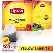 Lipton Yellow Label 2 gr 500'lü Bardak Poşet Çay thumbnail 2