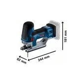 Bosch Gst 18 V-155 Sc Dekupaj Testere Solo thumbnail 1