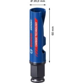 Bosch Expert Construction Material Delik Açma Testeresi 20 x 60 mm thumbnail 2