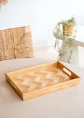 The Mia Wicker Bambu Tepsi 40x30 cm TPS0073 thumbnail 4
