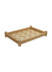 The Mia Wicker Bambu Tepsi 36x25 cm TPS0072 thumbnail 1