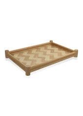 The Mia Wicker Bambu Tepsi 41x28 cm TPS0071 thumbnail 1
