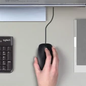 Logitech B100 Optik Usb Mouse-Siyah 910-003357 thumbnail 2