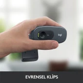 LOGITECH C270 HD Dahili Mikrofonlu Webcam 960-001063 thumbnail 5