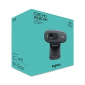 LOGITECH C270 HD Dahili Mikrofonlu Webcam 960-001063 thumbnail 7