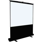Codegen 145x82 cm Taşınabilir Portatif Pull Up Floor Screen Projeksiyon Perdesi thumbnail 1
