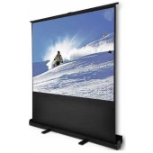 Codegen 145x82 cm Taşınabilir Portatif Pull Up Floor Screen Projeksiyon Perdesi thumbnail 4