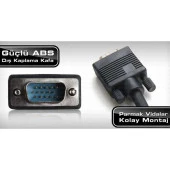 DARK DK-CB-VGAL500 5metre VGA Görüntü Kablosu thumbnail 1