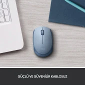 LOGITECH M171 Kablosuz Mouse-Bluegrey 910-006866 thumbnail 2