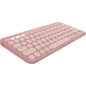 LOGITECH PEBBLE KEYS 2 K380S 920-011859 Multi-Device Bluetooth Klavye Mouse Seti Grafit Pembe thumbnail 2
