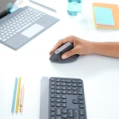 LOGITECH Mx Vertıcal Gelişmiş Ergonomik Mouse-Siyah 910-005448 thumbnail 4