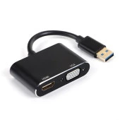 DARK DK-AC-UGA35 VGA-HDMI USB 3.0 GÖRÜNTÜ ADAPTÖRÜ thumbnail 1