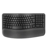 Logitech Wave Keys Kablosuz Klavye Q TR Siyah 920-012311 thumbnail 1