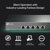 TP-LINK 5port TL-SX105 10GBE YÖNETİLEMEZ SWITCH thumbnail 7