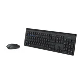RAPOO 8110M 12482 KABLOSUZ KLAVYE MOUSE SET SİYAH thumbnail 2