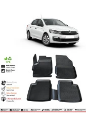 İzoref Citroen C-Elysee 2026 Model 4D Havuzlu Paspas thumbnail 1