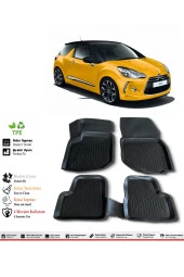 İzoref DS3 Crossback 2025 Model 4D Havuzlu Paspas thumbnail 1