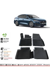 İzoref Ford Focus 5 2022 Model 4D Havuzlu Paspas thumbnail 1