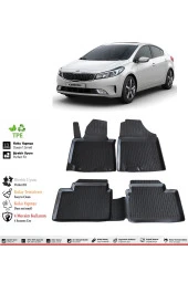 İzoref Kia Cerato 2021 Model 4D Havuzlu Paspas thumbnail 1