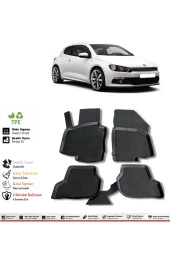 İzoref Volkswagen Scirocco 2017 Model 4D Havuzlu Paspas thumbnail 1