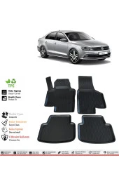 İzoref Volkswagen Jetta 2016 Model 4D Havuzlu Paspas thumbnail 1