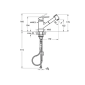Artema Harmony Pull-Out Krom Eviye Eviye Bataryası A41864 thumbnail 5