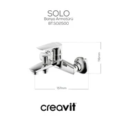 Creavit Solo Krom Banyo Bataryası SO2500 thumbnail 4