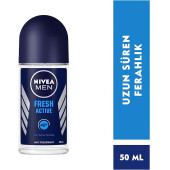 Nivea Men Fresh Active Roll-On Deodorant 50 ml thumbnail 4