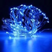 HİDZ Tel Led Işık - MAVİ -3 METRE thumbnail 3