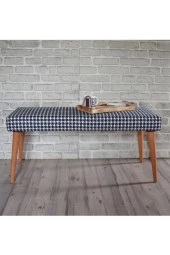 Sanal Mobilya Retro Bench Kazayağı Desenli thumbnail 2