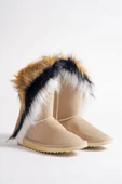 Furry Vizon Süet  Kadın Bot thumbnail 1