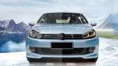 GOLF 6 İÇİN  UYUMLU  J LED FAR thumbnail 1