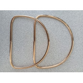 Gold Metal D Model 13 cm Çanta Sapı thumbnail 1
