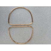 Gold Metal D Model 13 cm Çanta Sapı thumbnail 4