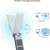 TP-Link Archer TX20UH 1800 Mbps Kablosuz Ağ Adaptörü thumbnail 3