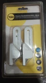 Yale Mandallı Pencere Kilidi Beyaz 2li set thumbnail 1