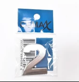 Periboia 4 Cm Plastik Krom Kaplama Kapı Numarası -2 thumbnail 2