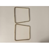 Gold Metal Dörtgen Çanta Sapı thumbnail 2