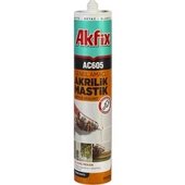 AKFİX SİLİKONİZE MASTİK BEYAZ 500 GR thumbnail 2