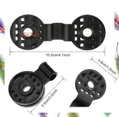 SFS PLASTİK GÖLGELİK KLİPSİ 100 ADET thumbnail 1