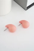 Kadın Vip Seri Su Damlası Model Küpe E. Pembe thumbnail 2